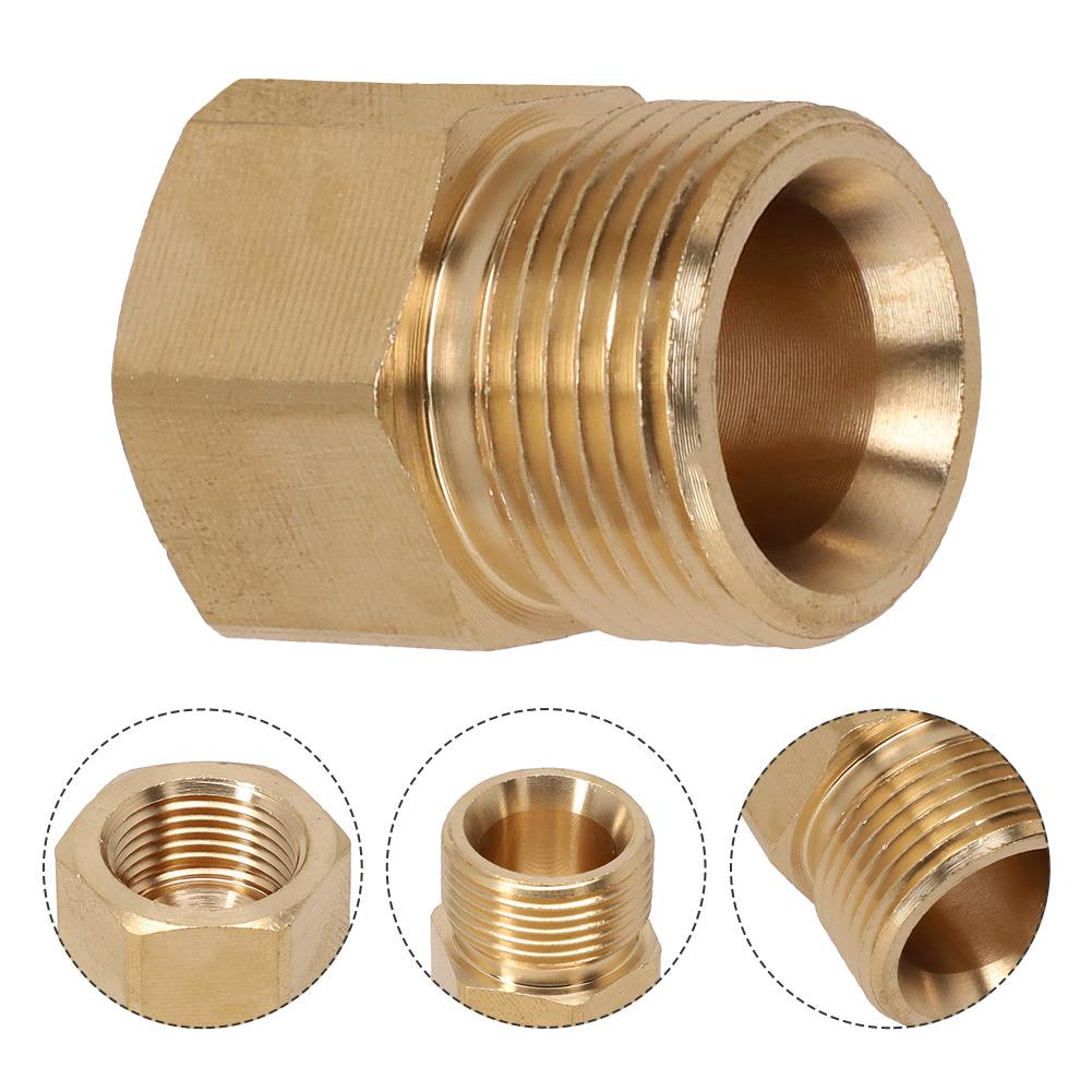Connector Washer Adapter Lance Connector External Thread Hose Internal Thread M22x1 5 Cleaner For Pressure Washer