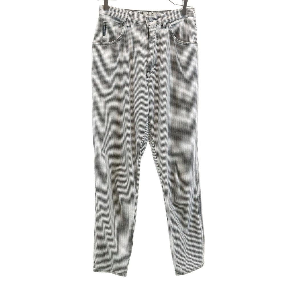 

Armani Jeans Сделано в Италии Узор «гусиная лапка» Длинные брюки W28 «гусиная лапка» Женские Б/у