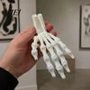 Skeleton Hand Ornament 3D Printed Figurine, Spooky Bone Statue for Lifelike Figurine Halloween Party, Gothic Model, Desk Decor Desktop Sculpture