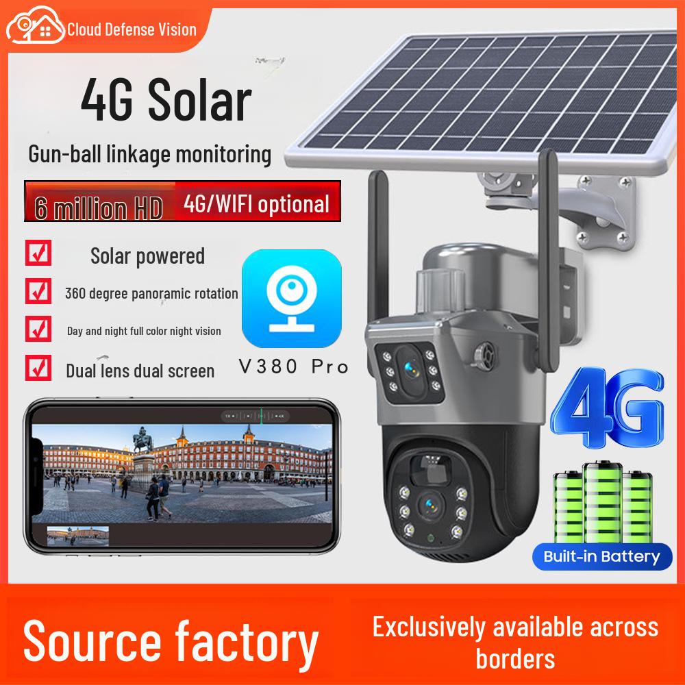 

360-градусний сонячний монітор зовнішня камера з нічним баченням Separate 32G memory card [without camera]