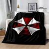 Biochemical Umbrella Printed Blanket Kids Warm Blanket Flannel Soft and Comfortable Blanket Home Travel Bedding Gift