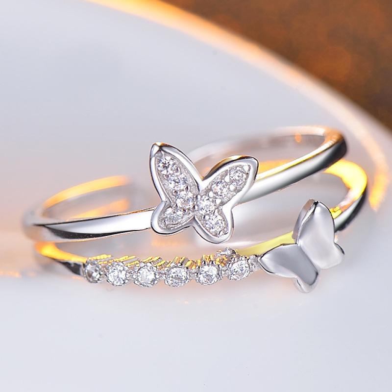 925 Sterling Sliver Rings Shining Zircon for Women Wedding Engagement Jewelry Fashion High Quality