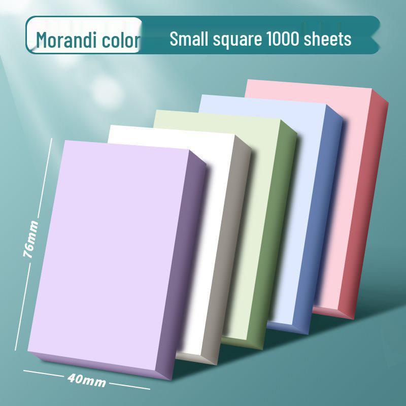 Adhesive Notes for Students and Office Use - Ideal for Elementary and Middle School, Writable Stickers, Labels, and High-Value Strips