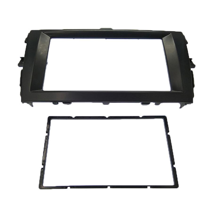 Double Din Car Stereo Radio Fascia Panel Frame For Toyota Corolla 2008 2009 2010