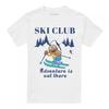 Sesame Street Unisex Adult Ski Club Adventure Elmo T-Shirt
