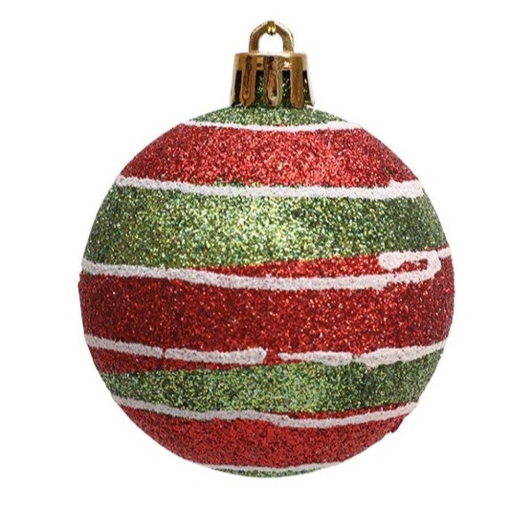 Plastic Christmas Baubles 6cm Holiday Ball Ornaments Holiday Home Decor