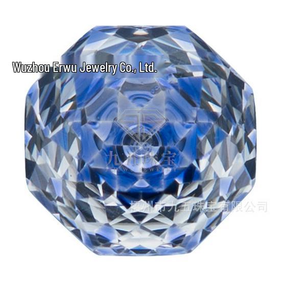 4-8mm Gradient Rose-Cut Two-Tone Soft Core Zircon Millennium Rose