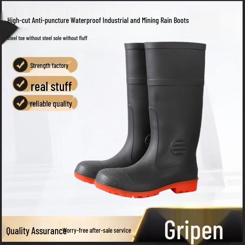 Eagle Lion High-Top Safety Rain Boots 43