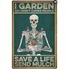 Retro Metal Tin Sign 20x30cm, Funny Wall Art Decor for Living Room Bar Cafe