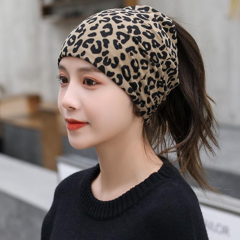Autumn & Winter Double-Layer Twist Hat and Scarf with Neck Protection