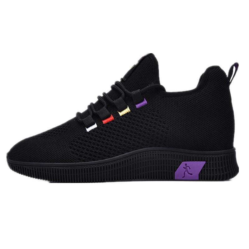 2025 autumn new casual women's shoes all black hotel kitchen work shoes soft sole breathable sports women's shoes