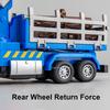 1/50 Logging Transport Truck Model Toy Alloy Engineering Vehicle Models Diecast Excavator Toys Kids Boy Gift Miniature Ornaments