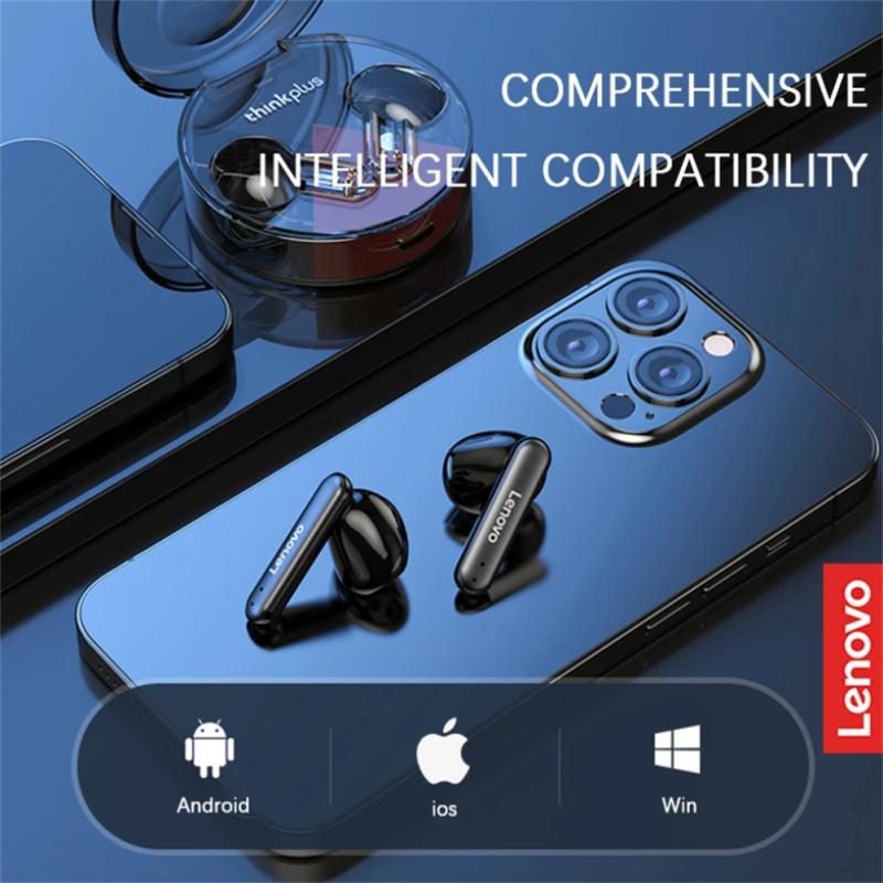 Lenovo Lp10 Bluetooth-compatible Headset True Wireless Running Sports Earbuds Gaming Noise Reduction