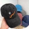 Deutschland GerUnisexy Football Player Baseball Caps Unstructured Soccer Distressed Denim Headwear Outdoor Adjustable Hat