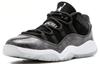 Kids' Sneakers Jordan 11 Retro Low Barons (PS) Black/Metallic Silver-White