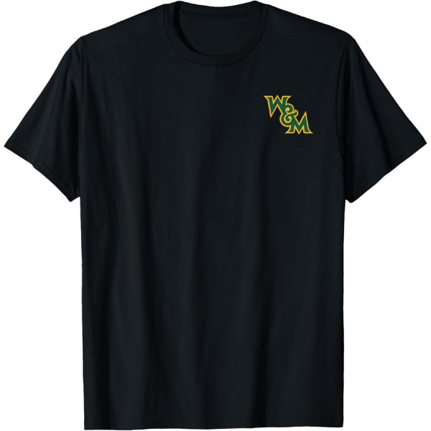 William & Mary Tribe Left Chest Icon Officially Licensed T-Shirt S