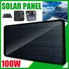100W Portable Solar Panel Solar Powered Cell 15/5V DC USB Emergency Charging Outdoor Battery Charger for Car Yacht RV