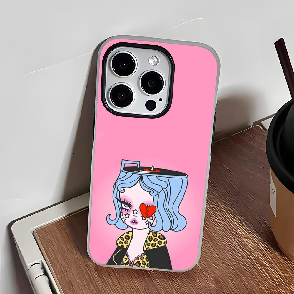 Valfre Prints Art Phone Case For IPhone 17 Air 16 E 15 14 Plus 13 12 11 Pro Max Jelly 2 In 1 Protective Case
