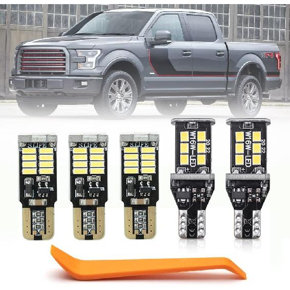 

13pcs Interior LED Lights Bulb Kit for Ford F150 F-150 2004 2005 2006 2007 2008 Map Dome Trunk License Plate Lights Super Bright 6000K White F150 LED Ford F150 2015-2022