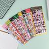 1/3/5Pcs Japanese Sushi Food Cake 3D Puffy Foam Stickers Cute Cartoon Waterproof Decals For Girls Diy Craft Phone Decor Gifts