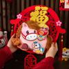 3D Horse Year Pendant Handmade Cartoon Spring Festival Ornament Exquisite Traditional New Year Door Decoration