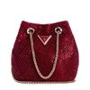 New GUESS Fabric Bucket Bag, Shoulder Bag, Crossbody Bag, Handbag Medium Size Women's RP935075-PIN
