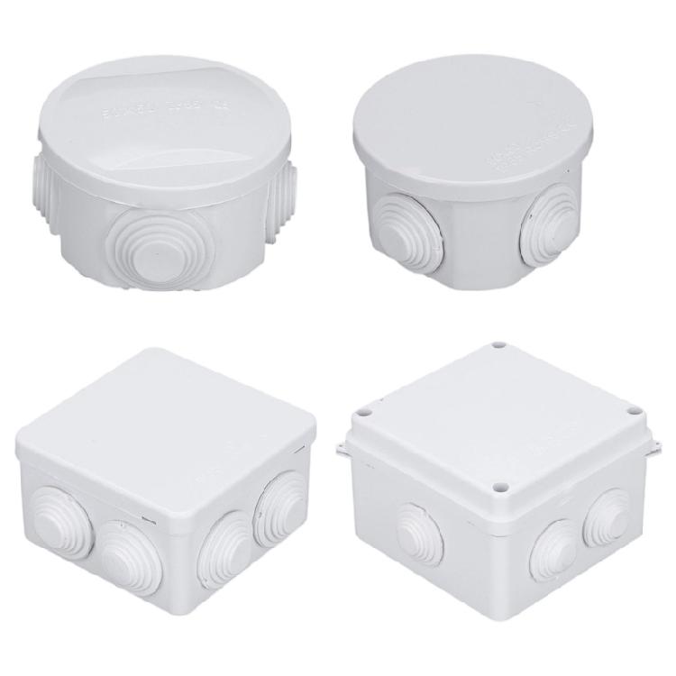 Waterproof Junction Box Power Case Electrical Enclosure Junction Box Indoor Wire Shell Electric Control Box Enduring