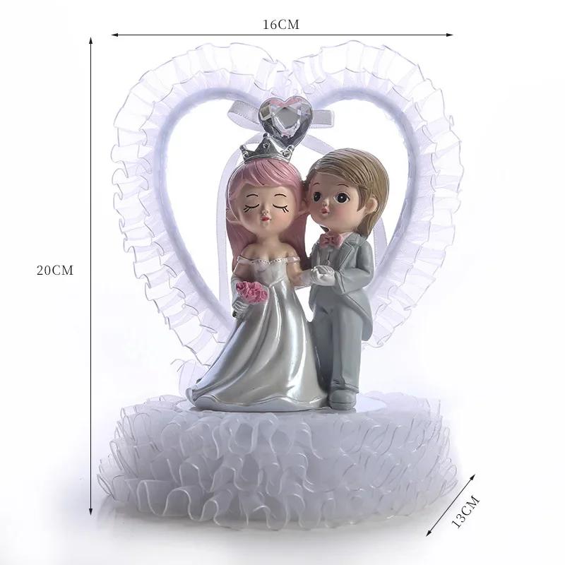 Kawaii Flatback Decoration for Valentine's Day, Girlfriend Birthday, Wedding, Baking Cake