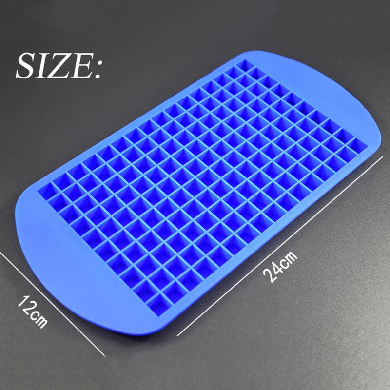 Ice Cube Tray 160 Grids 1X1Cm Silicone Fruit Ice Cube Maker Diy Creative Mold