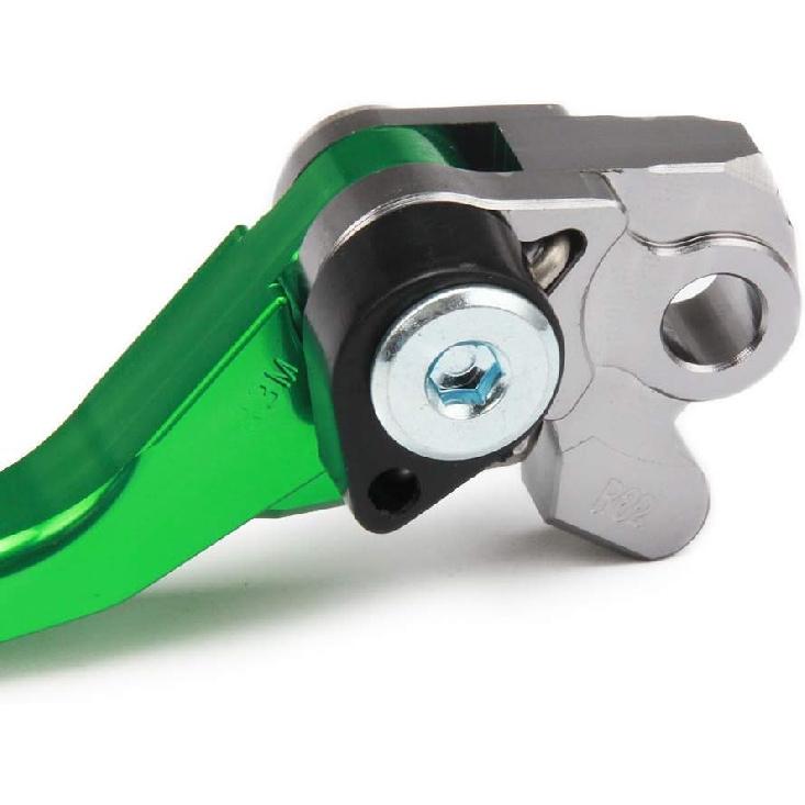 JFG RACING Dirt Bike Foldable Clutch Brake Levers,Clutch Lever Breakaway Levers For KX65 00-24/KX85 01-24/KX100 01-21/KX250 00-04/KX125 00-05/KX112