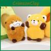 Capybara Kiwi Fruit Peach Plush Toy Animal Fruit Stuffed Doll Set Transformed