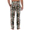 Men's Casual Pants with Pockets for Home Sleeping and Lounging