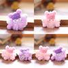 Small Ball Coal Pendant Keychain Ornament With Pp Cotton Soft Plush Gift For