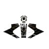 For CFMoto 700MT ADV 2025 MT700 Adventure Tank Pad Combination Kit Motorcycle Accessories 3D Epoxy Sticker Protection