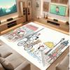 Snoopy Peanuts Rug Soft Thick Non Slip Floor Carpet for Bedroom Living Room Home Decor