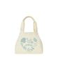 Emis Heart Coastal Mini Tote Bag-Ivory