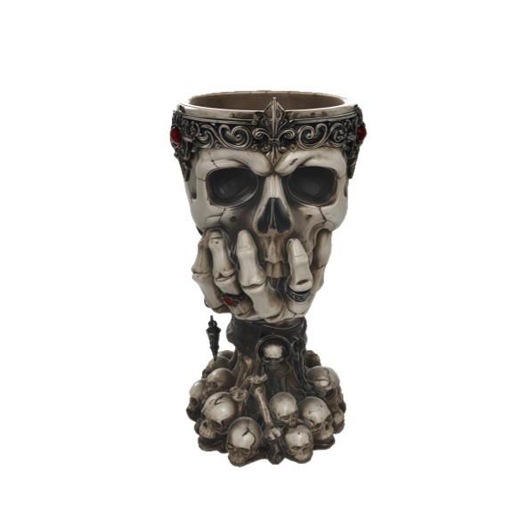 Gothic Resin Flower Planter Decorative Vase for Home Living Room Shelf Decor