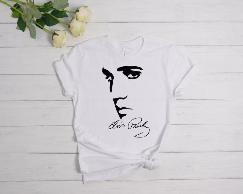 Elvis Presley Shirt Elvis Presley Gift Elvis Presley Merch Gift for Elvis Pre XXXL
