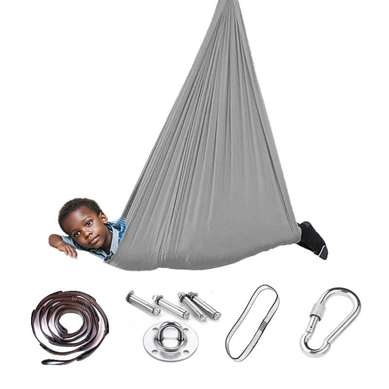Adjustable Indoor/Outdoor Sensory Swing for Kids & Adults - 280x100cm