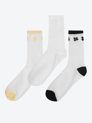 Flower Color Block Socks HPAO5FS604