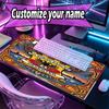 Custom Name Personalized Go Ahead Eagles Pattern Mousepad, Laptop PC Desk Mat, Decorative Desk Mat for Home Keyboard Pad Gift