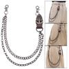 Tassels Chain Belt Personality Charm Belt Fashionable Studded Metal Chain Belt for Everyday and Event Use