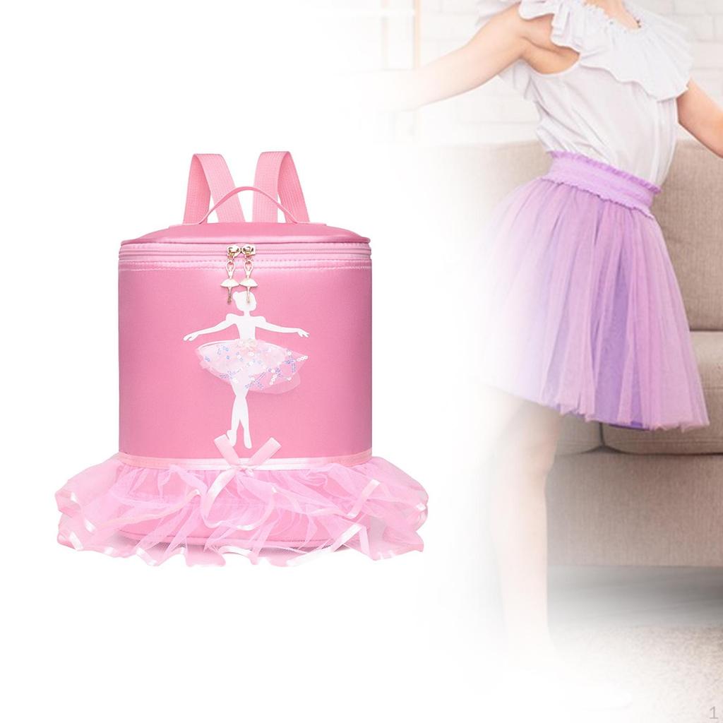 Ballet Dance Bag Portable Lightweight for Latin Dancing Gymnastics Sports