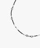 Riomeu Blanc Noir Venezia Necklace 2Mm : Radiant053
