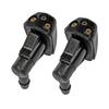 OCIUIVEQ 2 Car Windshield Washer Sprayer Nozzle Pack Vehicle Adjustable Wiper Jet Auto Accessories Spare Parts