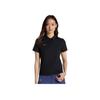 Li Ning Sports Lifestyle Serie Lässiger Pullover Einfache Unifarbe Bequem Vielseitig Kurzarm Poloshirt Damen Poloshirt APLV496-4