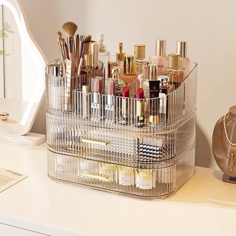 Luxury Rotating Skincare & Makeup Storage Box
