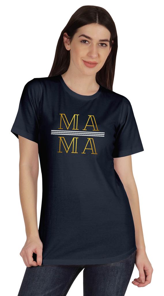 Inkmeso Mama Graphic Tshirt Short Sleeve Women Cotton Tee Casual Blouse