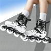 Adjustable Flash Inline Skates Light Up Roller Skates for Kids Boys Girls Women Men with 8 Glowing Wheels Smooth Ride