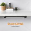 3Pcs Under Desk Laptop Mount Space Saving Organizers Rack Convenient for Laptops Tablets Keyboards and More Use